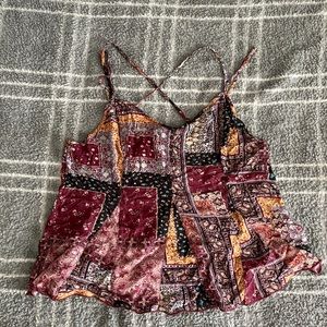 American Eagle cross back strap tank